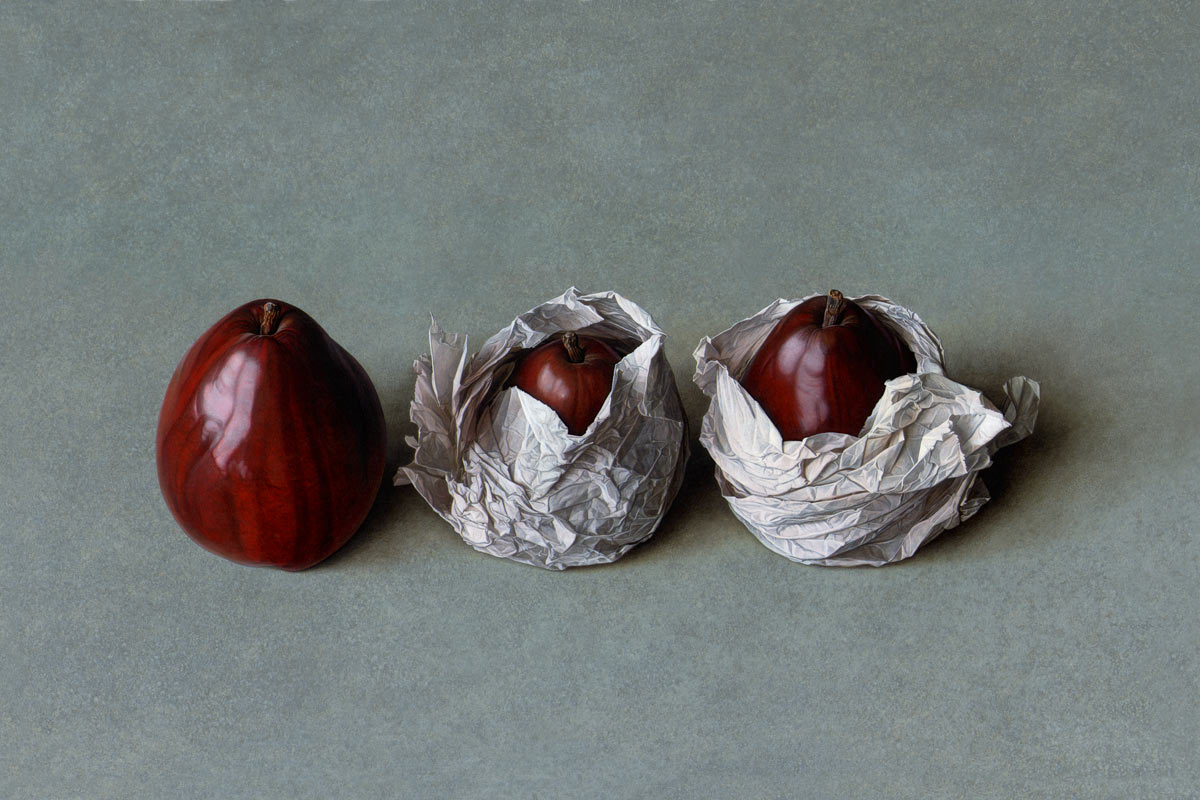 three pears