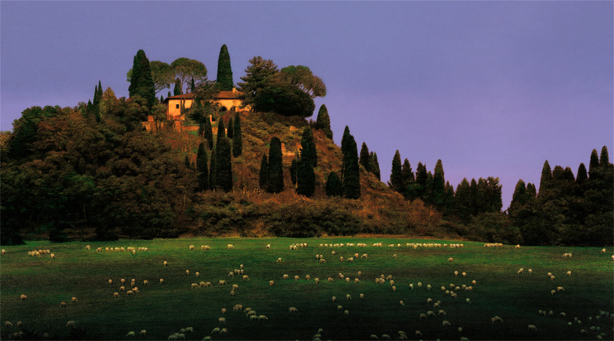 near pienza