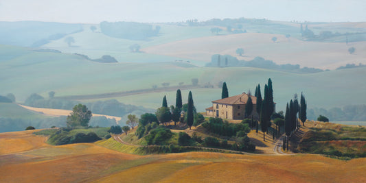 pienza morning